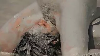 گروپ پارٹی کے ساتھ شہوانی ، شہوت انگیز کتیا ایک پٹا پر فیلم سکسی گروهی خارجی وینس